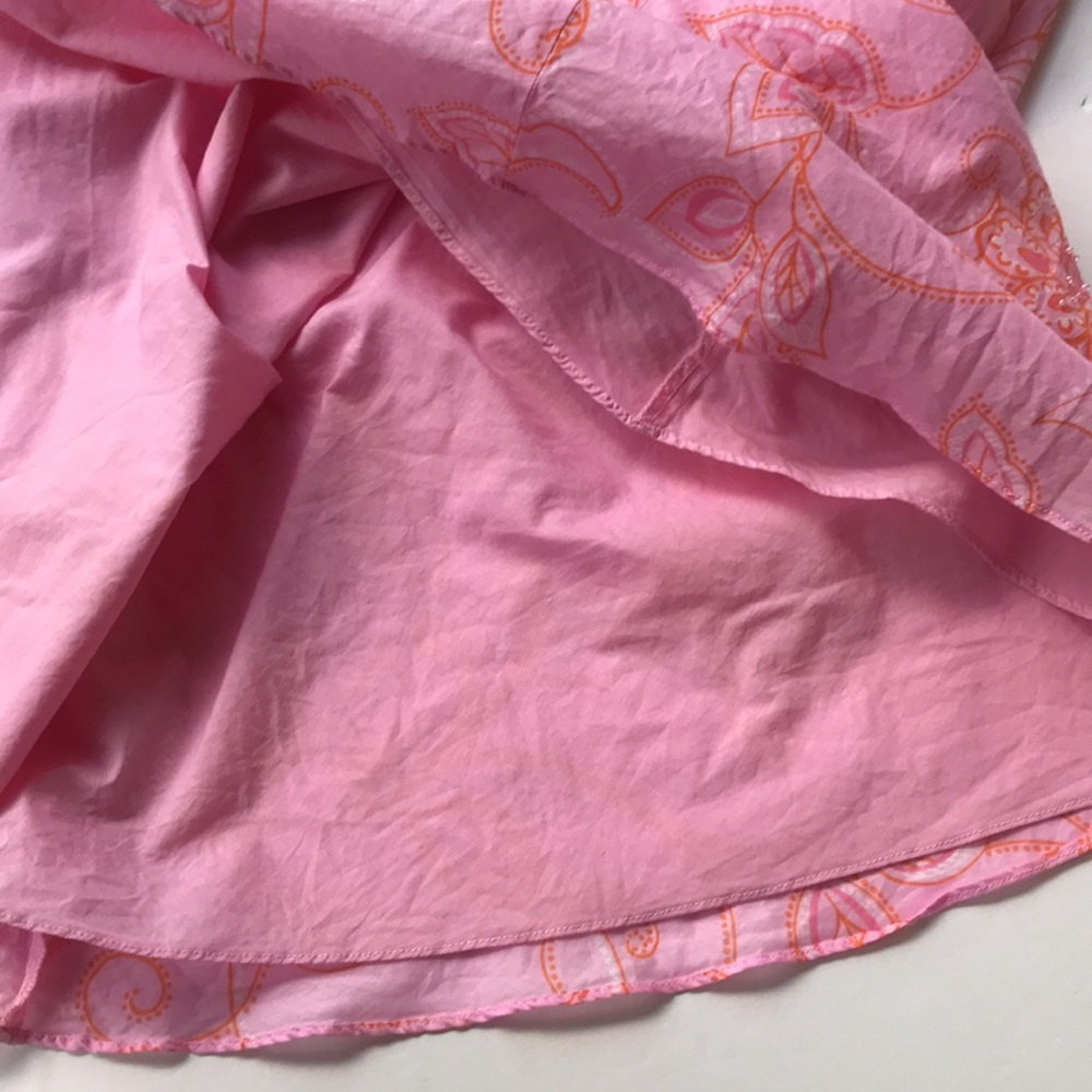 Vintage Y2k Barbie Pink Print Romantic Midi Skirt Rare 90‘s Pastel Ballet Large - Picture 13 of 16